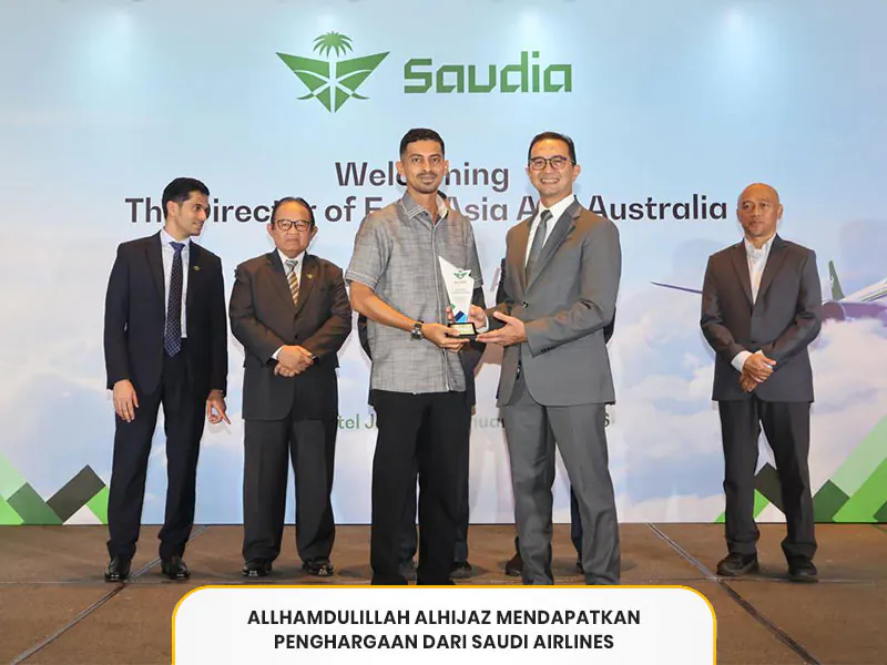 Penghargaan dari Saudi Airlines